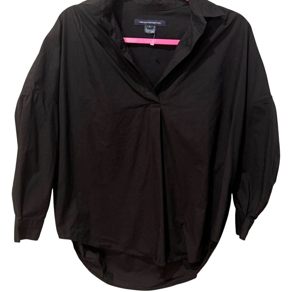 FRENCH CONNECTION Cotton Shirt 3/4 Sleeve Length